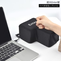 USB Big Enter键 超大号回车键 程序员减压发泄神器