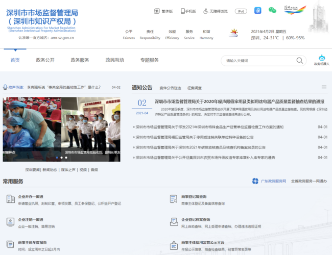 深圳市市场监督管理局(深圳市知识产权局)