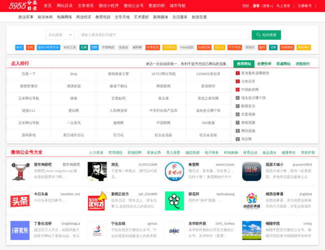 5955分类目录