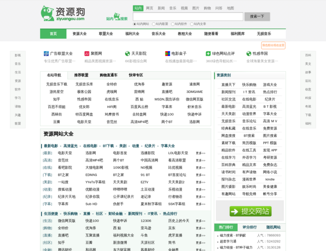 资源狗网站大全