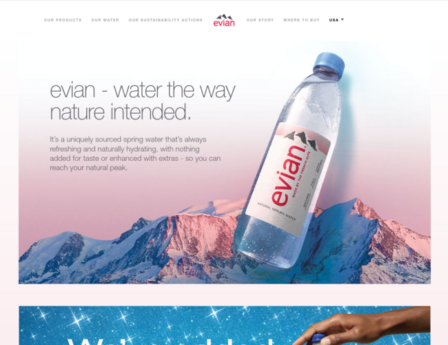 EvianWater依云矿泉水