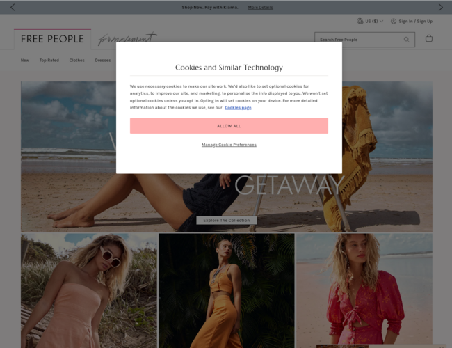 Free People中国官方网站