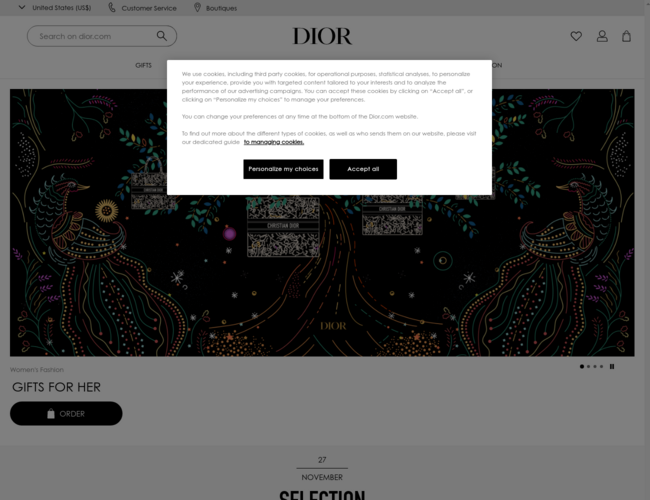 DIOR迪奥中国官网