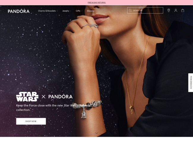 Pandora潘多拉官方网上商城