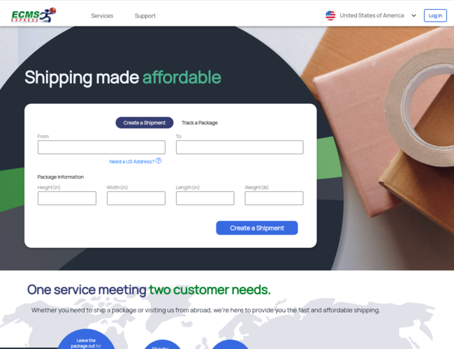 ECMS易客满国际物流