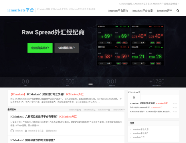 ICMarkets外汇平台