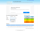 BMI calculator