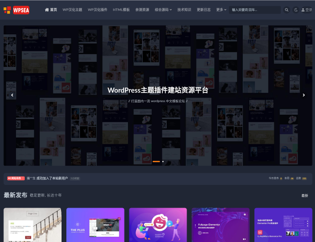 WPSEA网页模板