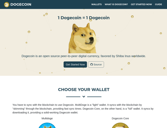 Dogecoin狗狗币